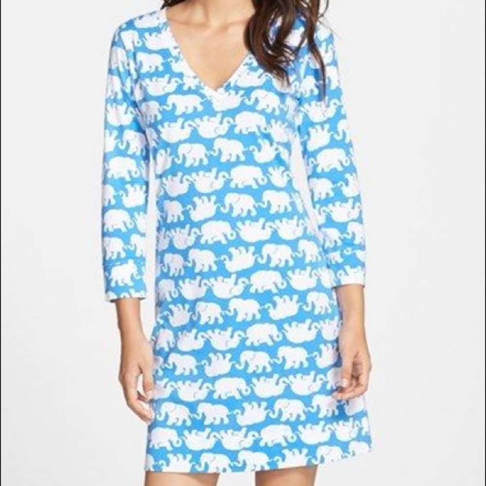 Elephant Print Lilly Pulitzer Dress